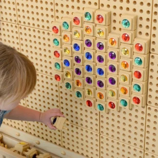 Akrylové farebné diamanty pre vedeckú tabuľu STEM, 72 kusov