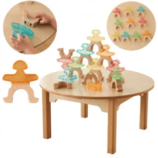 Arkádová hra s vyváženými figúrkami, 10 ks