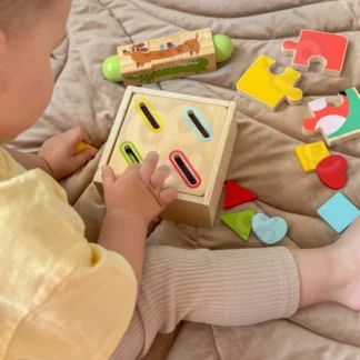 Box XXL Montessori vzdelávacie 7v1 senzorické 22-24 mesiacov