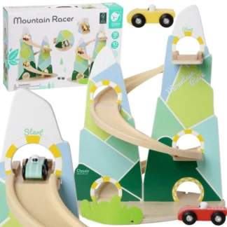 Drevená autodráha „Horské preteky“