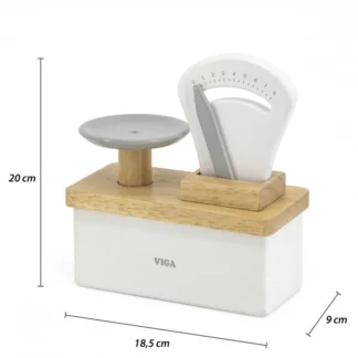 Drevená dielenská váha VIGA