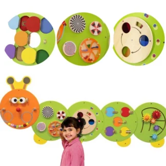 Drevená húsenicová doska VIGA s certifikátom FSC Montessori