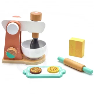 Drevená mixérová sada pre deti + príslušenstvo