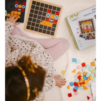 Drevená mozaiková skladačka Montessori
