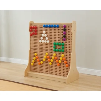 Farebné Jumbo kolíky na tabuľu STEM 64 ks - 8 farieb