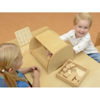 Hádaj tvary dotykom 12 dielikov