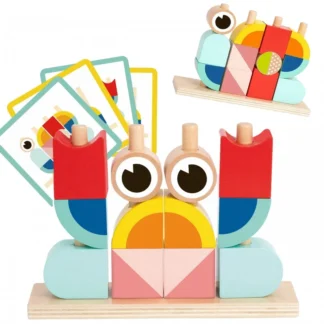 Kreatívne 3D drevené vesmírne kocky Krab