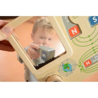 Magnetická tabuľa s kompasom Montessori