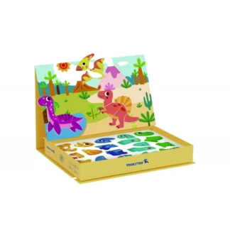 Magnetické puzzle s dinosaurami