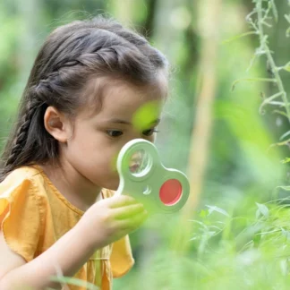 Mikroskopická lupa 2 v 1 pre deti objavujúce prírodu