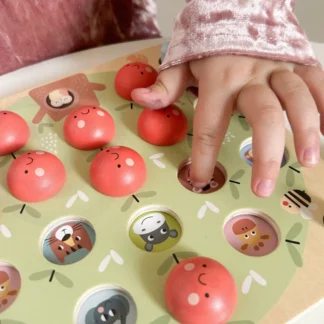 Pamäťová hra s jablkami