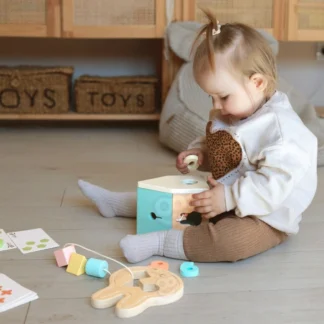 Pastel Baby Box Prvé vzdelávacie hračky od 12 do 18 mesiacov