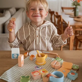 Pikniková sada Ovocie na krájanie Raňajková sada