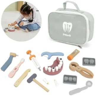 PolarB Drevená zubárska sada