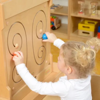 Posuvná doska Montessori Motýľ