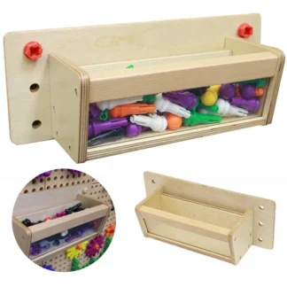 Priehľadná nástenná nádoba na príslušenstvo - Vedecká a vzdelávacia rada STEM