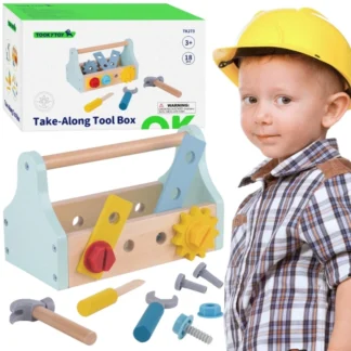 Sada drevených boxov na náradie, 18 dielov.