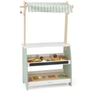 Sada drevených veľtržných stánkov VIGA PolarB XXL, obchod s príslušenstvom pre stánky