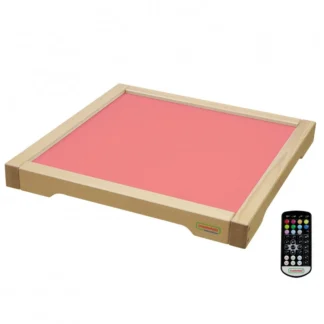 Zmena farby LED svetelného panela pomocou diaľkového ovládania